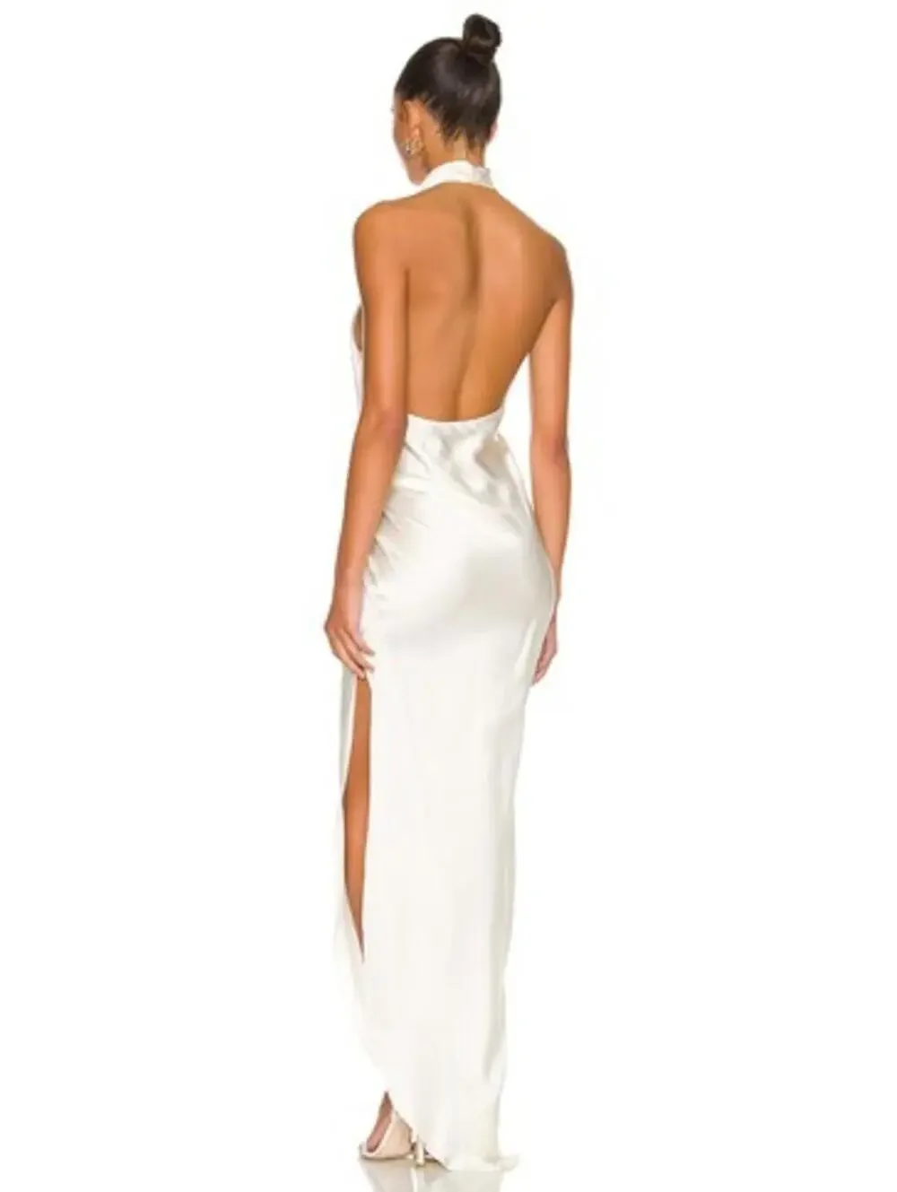 Amanda Uprichard X REVOLVE Samba Gown in Ivory - Picture 2 of 8
